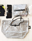 Knots12 light silver gear bag EAN / GITN: 4744422010167 fits: sailing vest, costal sailing jacket, Championship Gloves - Short Finger, Sailing vest, trainers, Performance Hiking Pads, Optimist Light top cover.