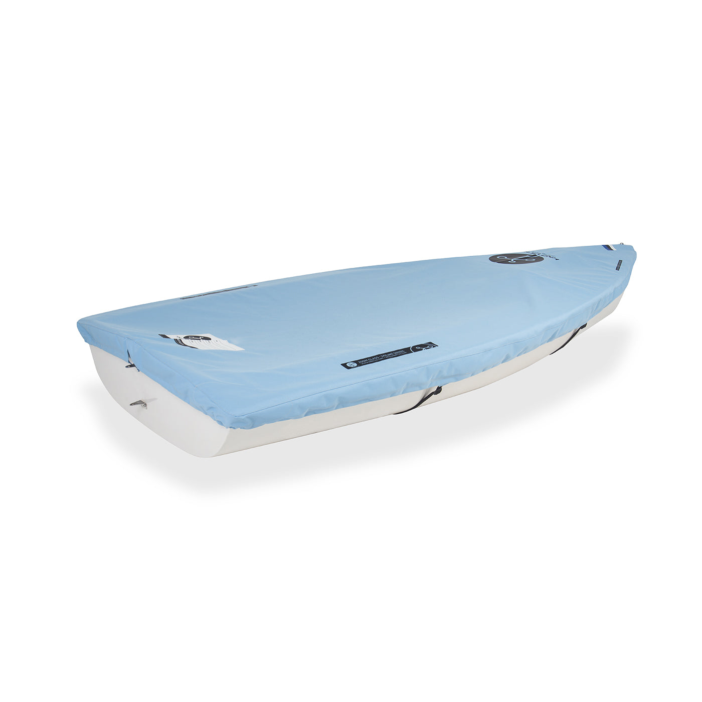 Knots12 Zoom8 boat top cover has: 1. Reflective name tag - to ensure visibility and personality. 2. Special stitchings (ISO standard thread) - in strategic palaces prevent from excess water. 3. Extra cushion - added on strategic places and corners to protect the boat.